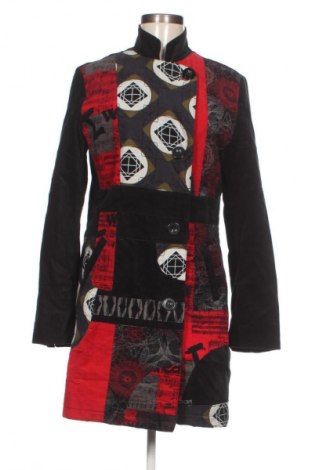 Γυναικείο παλτό Desigual, Μέγεθος L, Χρώμα Πολύχρωμο, Τιμή 69,99 €