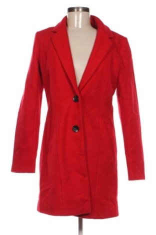 Damski płaszcz ONLY, Rozmiar S, Kolor Czerwony, Cena 116,99 zł