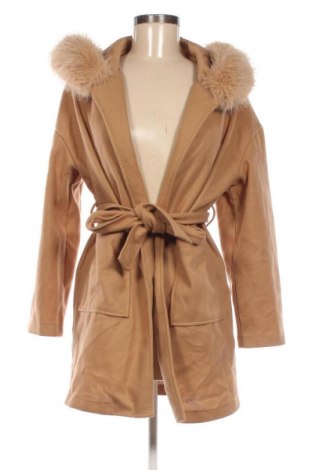 Γυναικείο παλτό SHEIN, Μέγεθος S, Χρώμα Καφέ, Τιμή 19,99 €