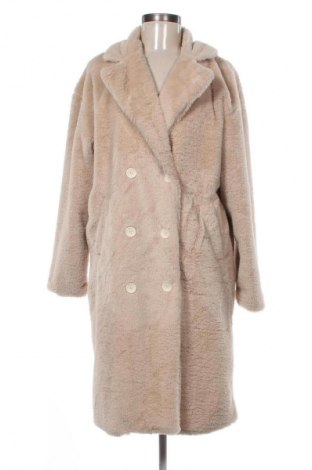 Γυναικείο παλτό SHEIN, Μέγεθος M, Χρώμα  Μπέζ, Τιμή 65,99 €
