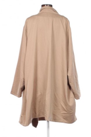 Γυναικείο παλτό Unbranded, Μέγεθος 3XL, Χρώμα  Μπέζ, Τιμή 29,99 €