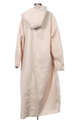 Γυναικείο παλτό Unbranded, Μέγεθος 5XL, Χρώμα Εκρού, Τιμή 21,99 €