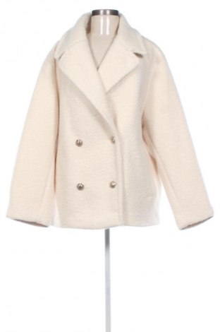 Dámský kabát  Zara, Velikost XL, Barva Krémová, Cena  2 671,00 Kč