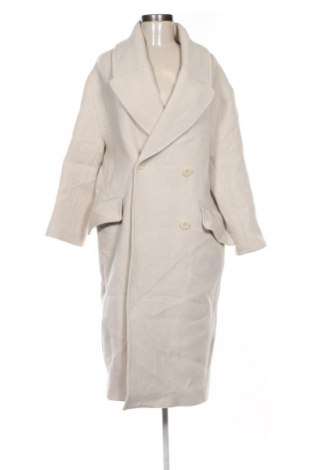 Дамско палто Zara, Размер L, Цвят Екрю, Цена 35,79 €