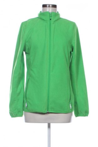Γυναικείο μπουφάν fleece Clique, Μέγεθος M, Χρώμα Πράσινο, Τιμή 19,99 €