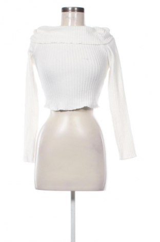 Női garbó Bershka, Méret M, Szín Fehér, Ár 2 709 Ft