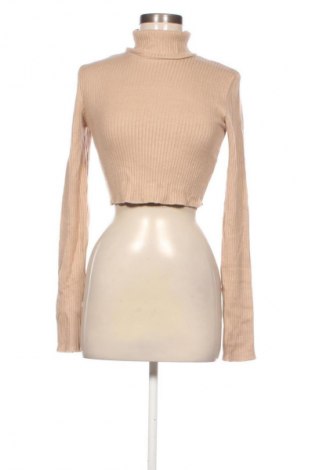 Női garbó Bershka, Méret M, Szín Bézs, Ár 2 699 Ft