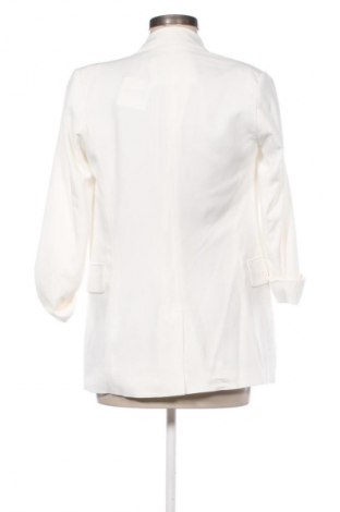 Γυναικείο σακάκι Bershka, Μέγεθος XS, Χρώμα Λευκό, Τιμή 22,99 €