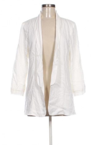 Damen Blazer Pieces, Größe M, Farbe Weiß, Preis 42,99 €