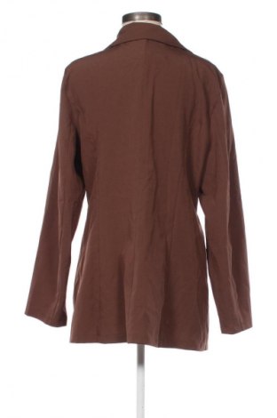 Γυναικείο σακάκι SHEIN, Μέγεθος XL, Χρώμα Καφέ, Τιμή 22,99 €