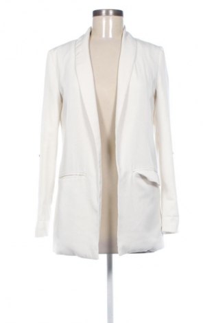 Damski żakiet Sinsay, Rozmiar XS, Kolor Biały, Cena 131,57 zł