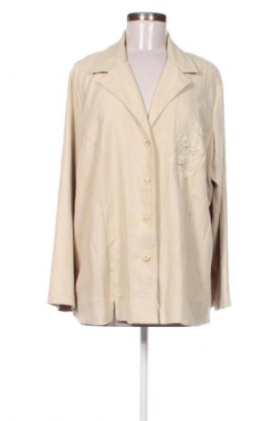 Γυναικείο σακάκι Unbranded, Μέγεθος 3XL, Χρώμα Εκρού, Τιμή 22,99 €