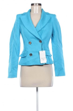 Dámské sako  Zara, Velikost XS, Barva Modrá, Cena  1 446,00 Kč