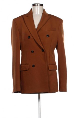 Дамско сако Zara, Размер XXL, Цвят Кафяв, Цена 25,05 €