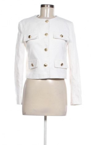 Γυναικείο σακάκι Zara, Μέγεθος XS, Χρώμα Λευκό, Τιμή 29,99 €