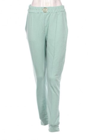 Γυναικείο αθλητικό παντελόνι Paparazzi Fashion, Μέγεθος L, Χρώμα Πράσινο, Τιμή 10,99 €