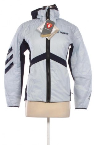 Γυναικείο μπουφάν Adidas, Μέγεθος XS, Χρώμα Μπλέ, Τιμή 76,99 €