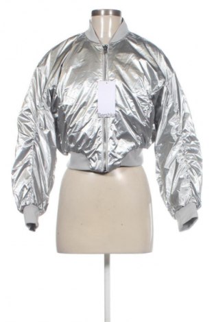 Női dzseki Bershka, Méret S, Szín Ezüstös, Ár 14 219 Ft