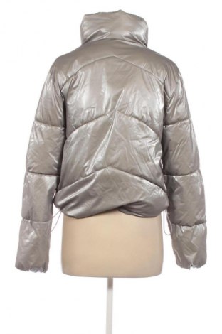 Γυναικείο μπουφάν Bershka, Μέγεθος M, Χρώμα Γκρί, Τιμή 23,99 €