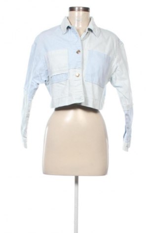 Dámská bunda  Bershka, Velikost XS, Barva Modrá, Cena  519,00 Kč