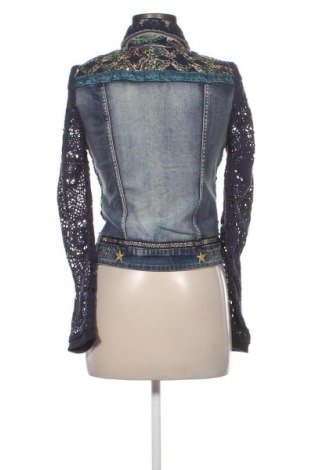 Γυναικείο μπουφάν Desigual, Μέγεθος M, Χρώμα Μπλέ, Τιμή 40,99 €