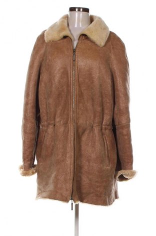 Dámská kožená bunda  Unbranded, Velikost XL, Barva Béžová, Cena  3 299,00 Kč