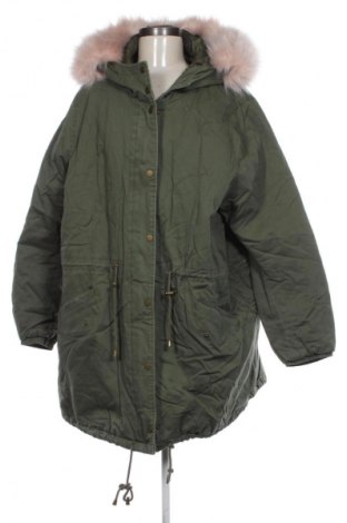Γυναικείο μπουφάν Zizzi, Μέγεθος L, Χρώμα Πράσινο, Τιμή 19,99 €