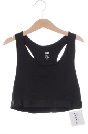 Детска блуза H&M, Размер 14-15y/ 168-170 см, Цвят Черен, Цена 4,09 €