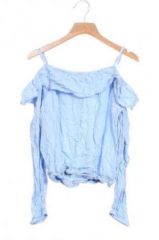 Детска блуза H&M, Размер 14-15y/ 168-170 см, Цвят Син, Цена 3,57 €