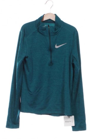 Детска блуза Nike, Размер 12-13y/ 158-164 см, Цвят Зелен, Цена 12,78 €