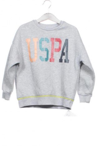 Детска блуза U.S. Polo Assn., Размер 5-6y/ 116-122 см, Цвят Сив, Цена 8,00 €