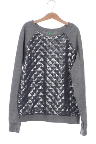 Детска блуза United Colors Of Benetton, Размер 12-13y/ 158-164 см, Цвят Сив, Цена 11,24 €