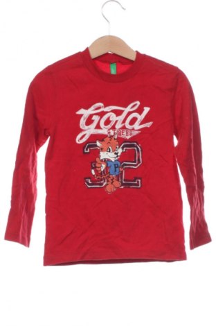 Bluză pentru copii United Colors Of Benetton, Mărime 5-6y/ 116-122 cm, Culoare Roșu, Preț 28,99 Lei