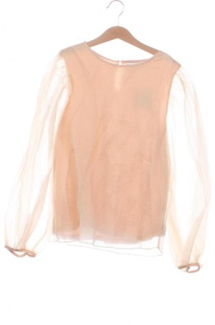 Детска блуза Zara, Размер 12-13y/ 158-164 см, Цвят Бежов, Цена 6,13 €