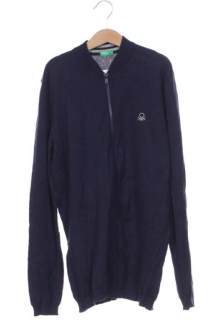 Детска жилетка United Colors Of Benetton, Размер 14-15y/ 168-170 см, Цвят Син, Цена 5,62 €