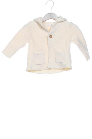 Детска жилетка Zara, Размер 9-12m/ 74-80 см, Цвят Екрю, Цена 8,18 €
