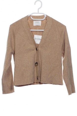 Детска жилетка Zara, Размер 10-11y/ 146-152 см, Цвят Кафяв, Цена 8,00 €