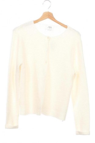 Детска жилетка Zara, Размер 12-13y/ 158-164 см, Цвят Екрю, Цена 8,00 €