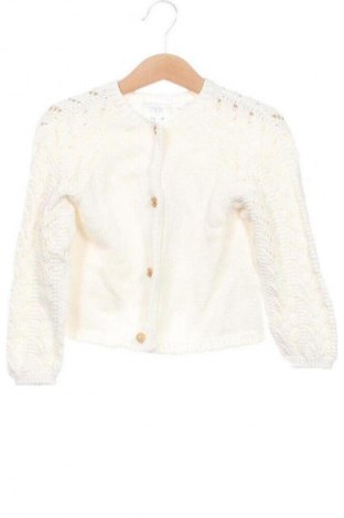 Детска жилетка Zara, Размер 18-24m/ 86-98 см, Цвят Екрю, Цена 8,25 €