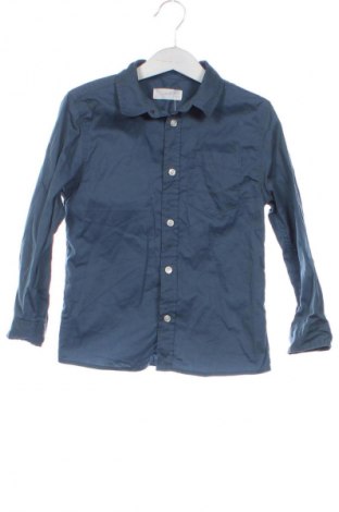 Детска риза Mango, Размер 4-5y/ 110-116 см, Цвят Син, Цена 6,00 €