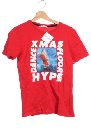 Детска тениска H&M, Размер 11-12y/ 152-158 см, Цвят Червен, Цена 4,60 €