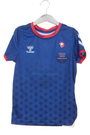 Детска тениска Hummel, Размер 6-7y/ 122-128 см, Цвят Син, Цена 4,09 €