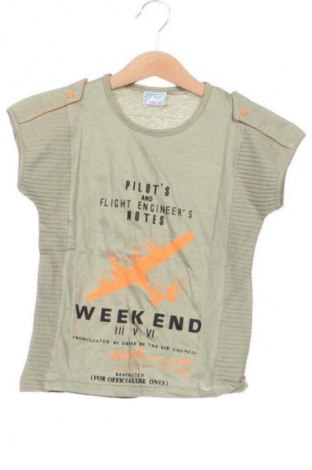 Παιδικό μπλουζάκι Unbranded, Μέγεθος 5-6y/ 116-122 εκ., Χρώμα Πράσινο, Τιμή 7,67 €