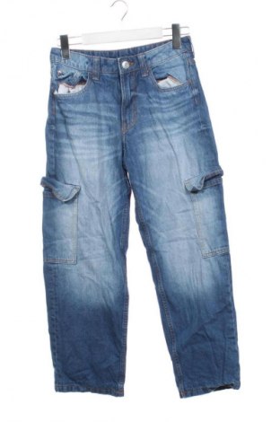 Dětské džíny  H&M, Velikost 10-11y/ 146-152 cm, Barva Modrá, Cena  239,00 Kč