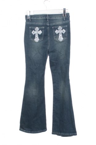 Blugi pentru copii SHEIN, Mărime 10-11y/ 146-152 cm, Culoare Albastru, Preț 41,99 Lei