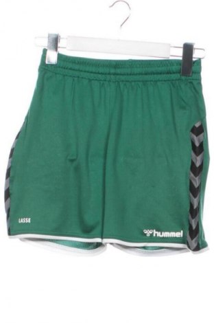 Детски къс панталон Hummel, Размер 11-12y/ 152-158 см, Цвят Зелен, Цена 4,60 €