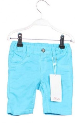 Детски къс панталон S.Oliver, Размер 2-3m/ 56-62 см, Цвят Син, Цена 8,69 €