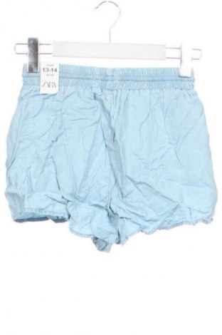 Детски къс панталон Zara, Размер 13-14y/ 164-168 см, Цвят Син, Цена 7,15 €