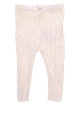 Pantaloni pentru copii Zara, Mărime 6-9m/ 68-74 cm, Culoare Ecru, Preț 33,99 Lei
