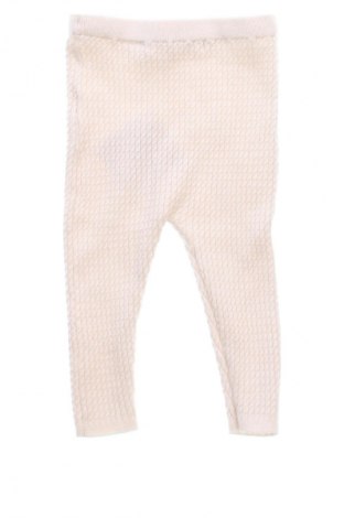 Pantaloni pentru copii Zara, Mărime 6-9m/ 68-74 cm, Culoare Ecru, Preț 33,99 Lei